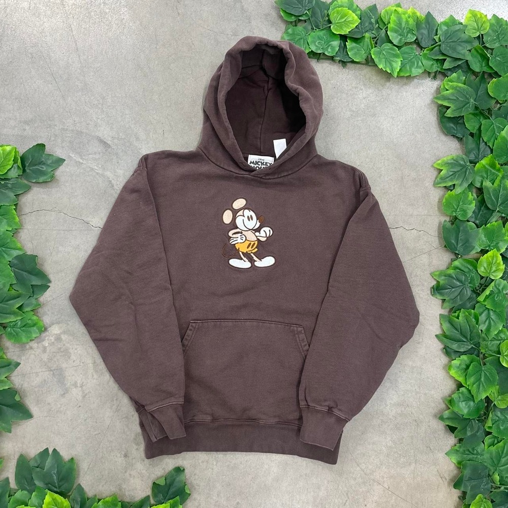 Brown Disney Mickey Mouse Genuine Mousewear Hoodie